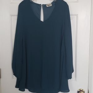 Show Me Your Mumu Long Sleeve Mini Dress